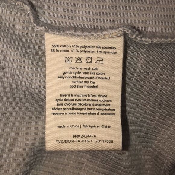 DONNI. S-L One Size Donni. Slouchy Ribbed Cardigan Sweater Duster - Picture 16 of 16